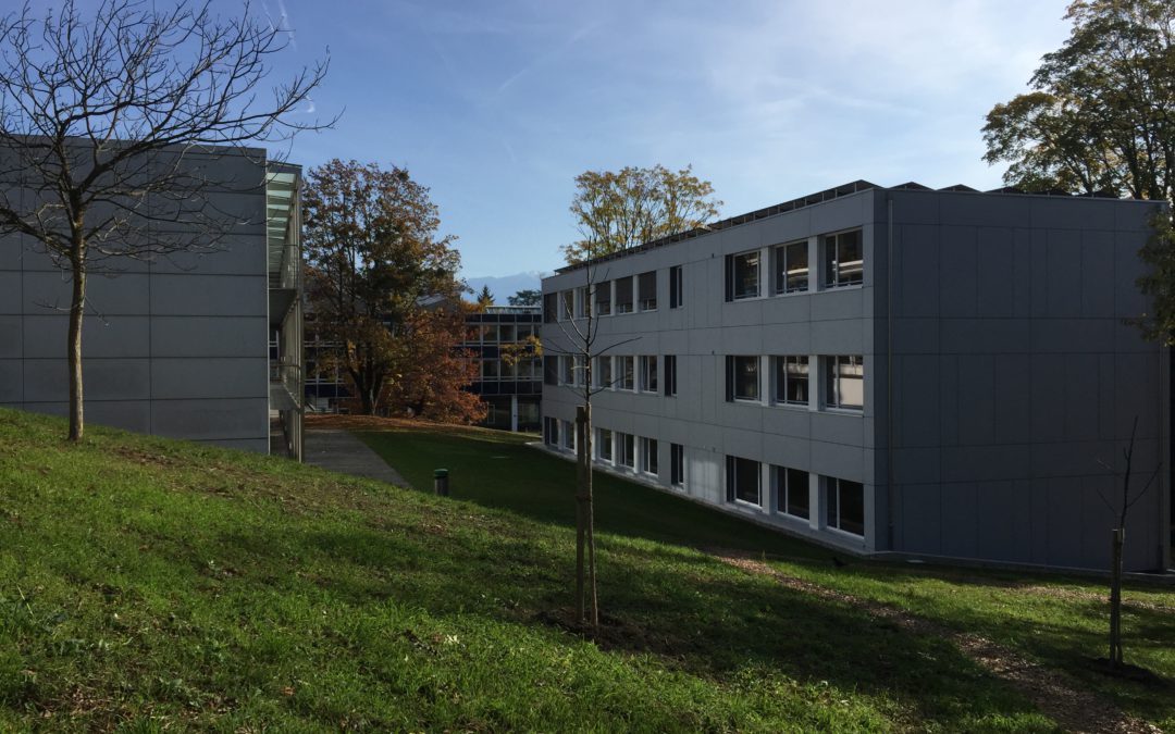 Nouvelles Salles de classe pour le Gymnase Cantonal Auguste Piccard à Bellerive 26, Lausanne.